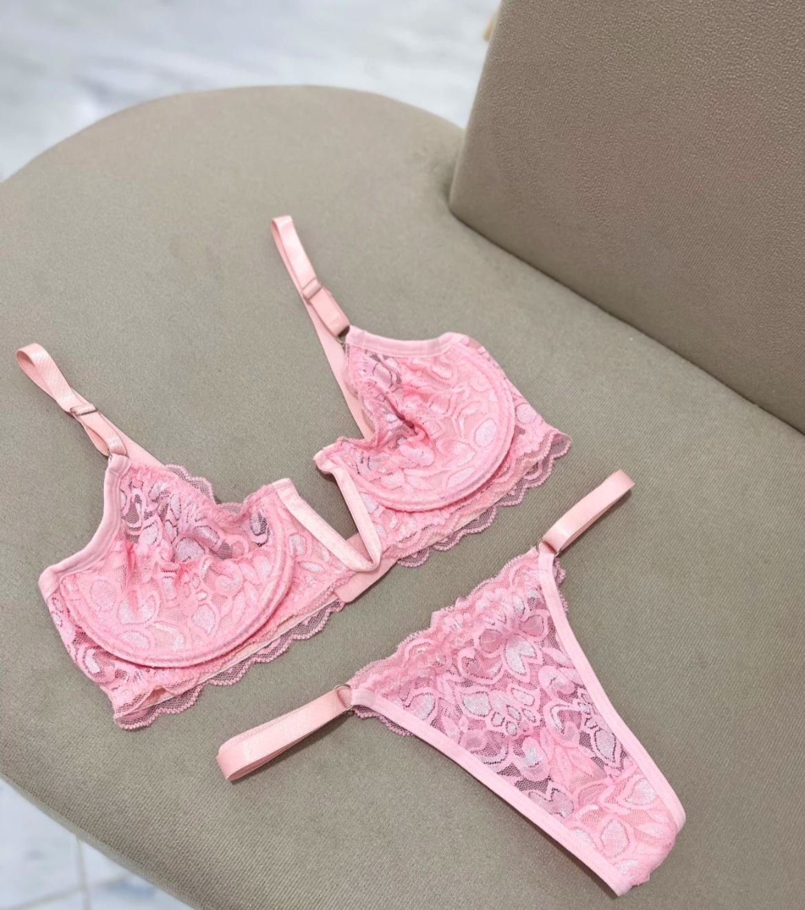 Conjunto Renda Cores - cor cores